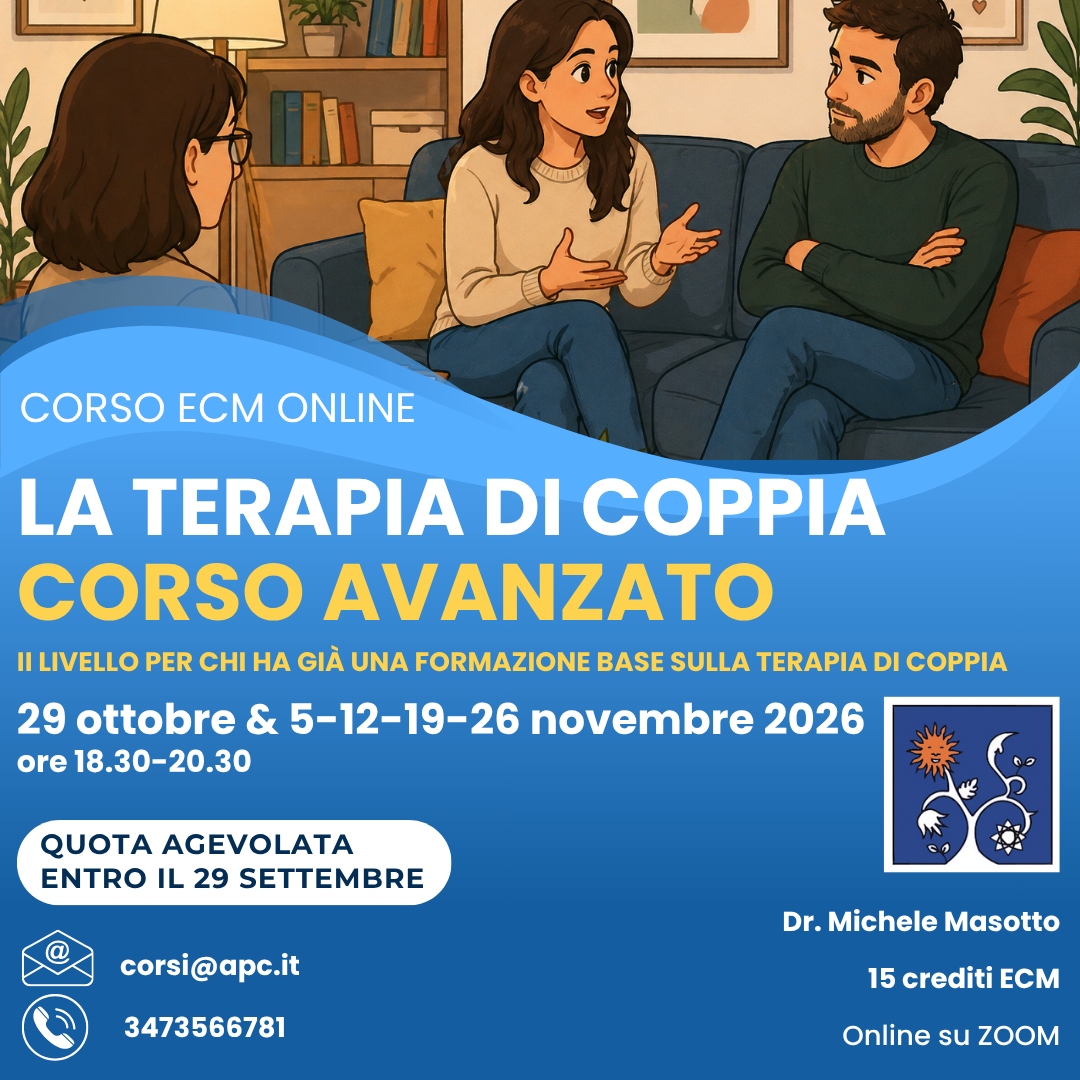 LA TERAPIA DI COPPIA - Corso Avanzato 