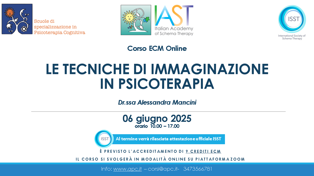 LE TECNICHE DI IMMAGINAZIONE IN PSICOTERAPIA