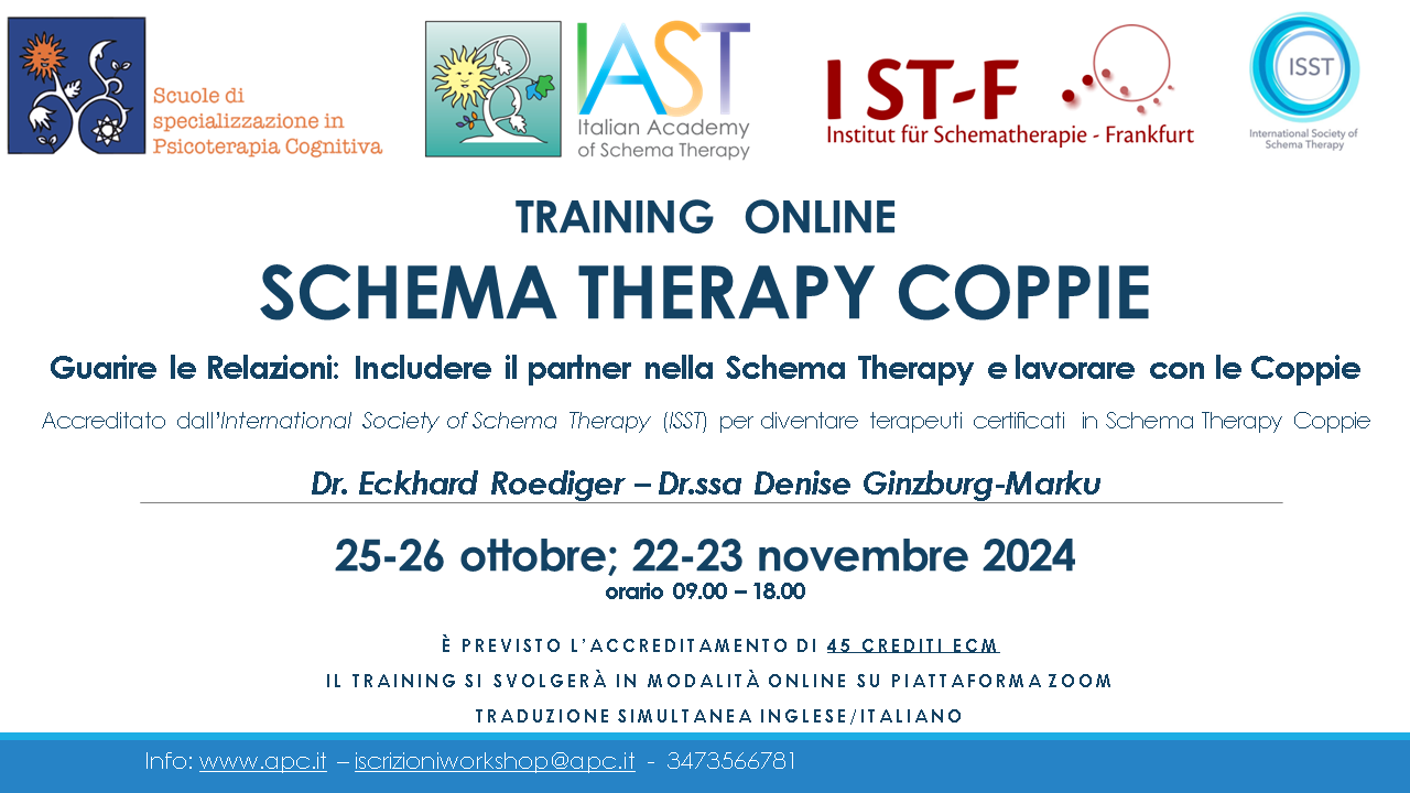 TRAINING SCHEMA THERAPY COPPIE